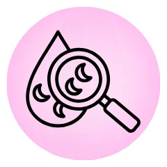 Sickle cell disease treatment icon
